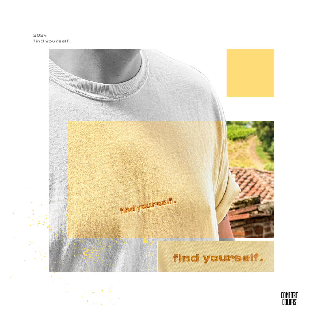 find yourself. t-shirt (sunrise)