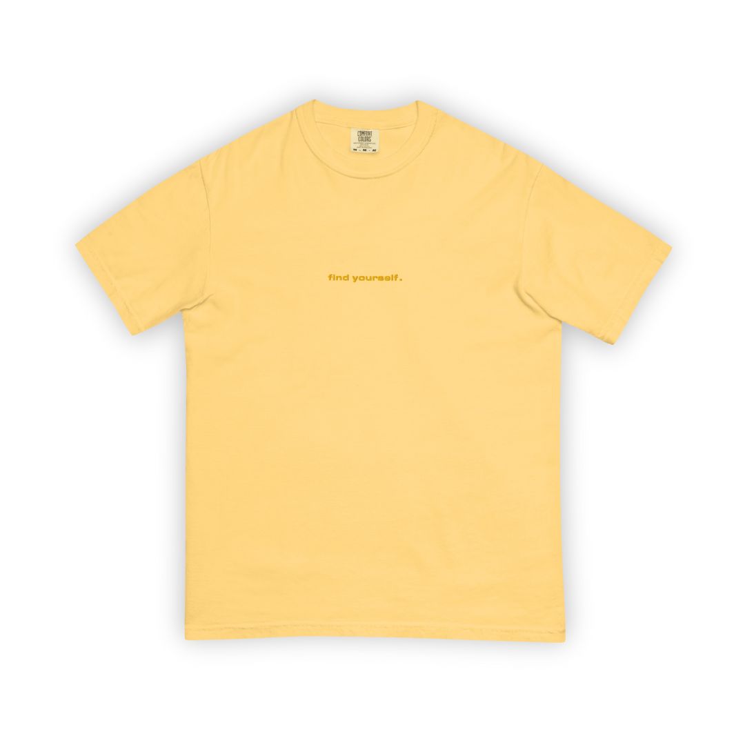 find yourself. t-shirt (sunrise)