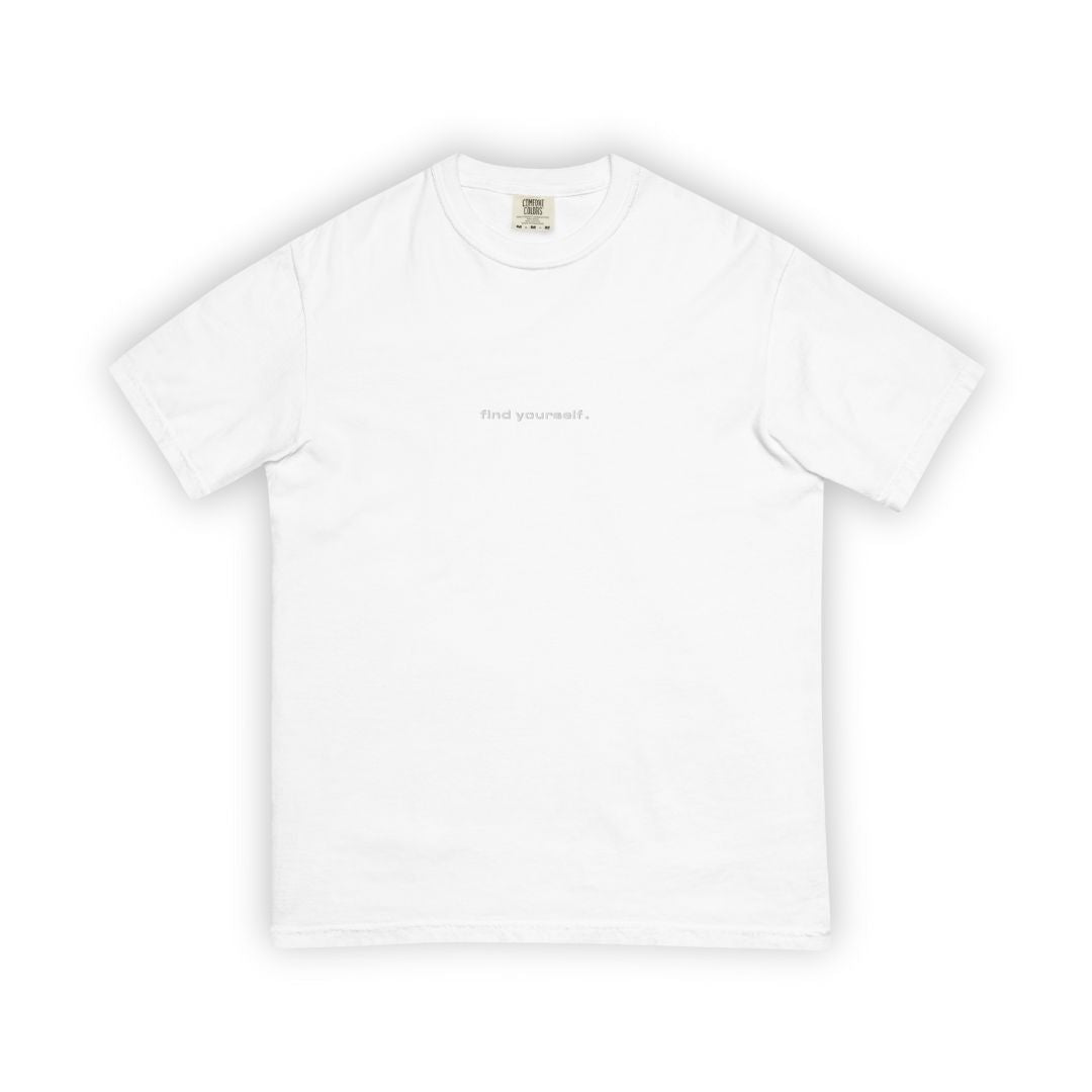 find yourself. t-shirt (white)